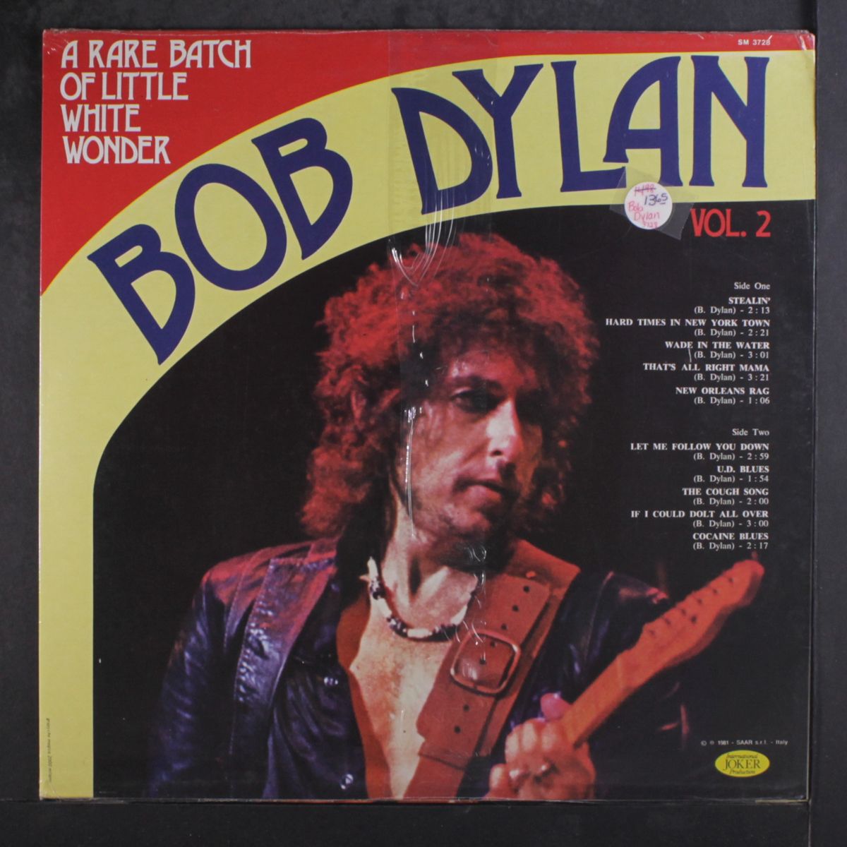 a rare batch of little white wonder, vol. 2 by BOB DYLAN