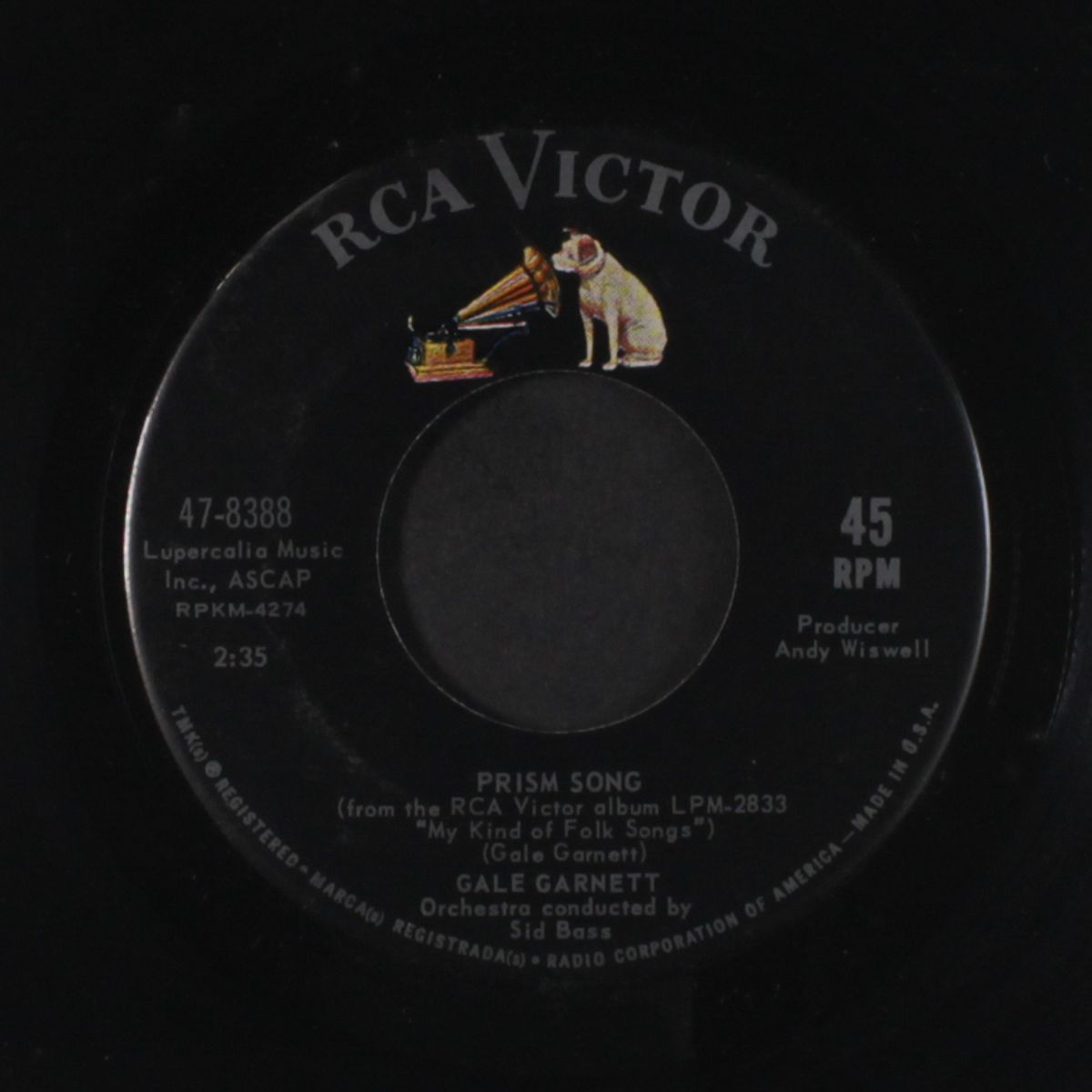 we'll sing in the sunshine / prism song by GALE GARNETT
