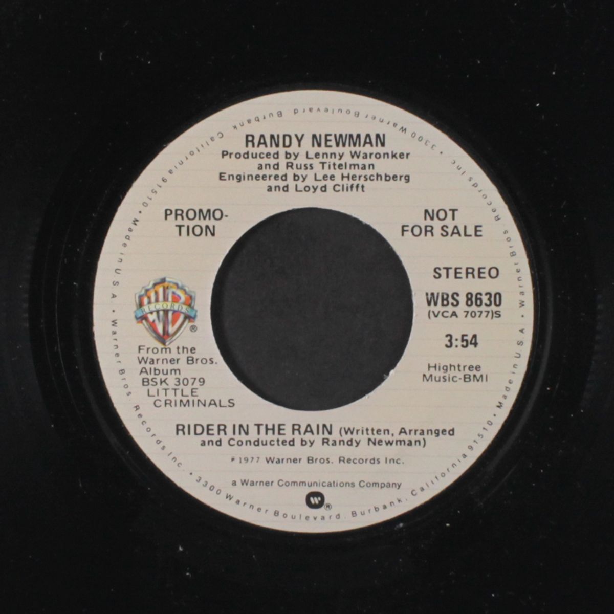 rider in the rain / mono by RANDY NEWMAN