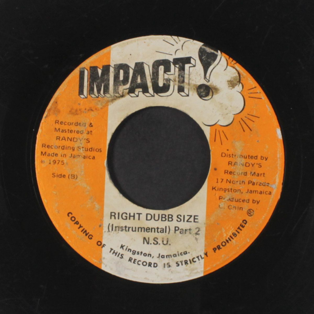 right size / dubb by CARL MALCOLM / N.S.U.