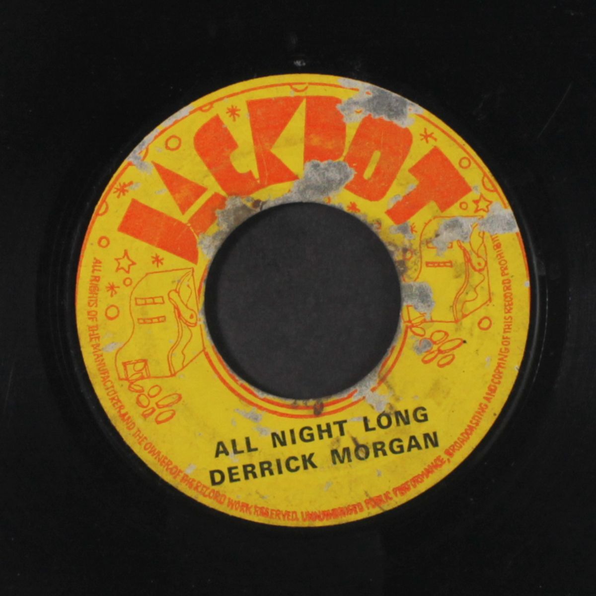 me naw run / all night long by DERRICK MORGAN