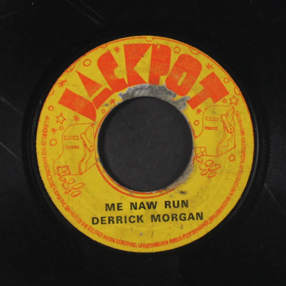 me naw run / all night long by DERRICK MORGAN