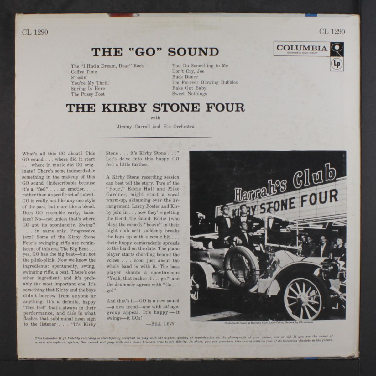 the "go" sound by KIRBY STONE FOUR