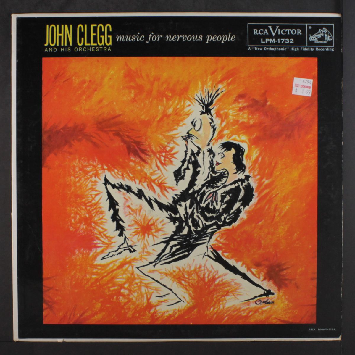 music for nervous people by JOHN CLEGG