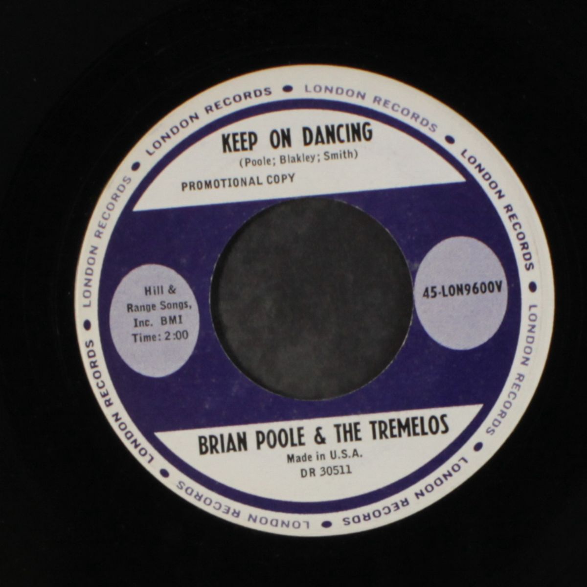 blue / keep on dancing by BRIAN POOLE & TREMELOES