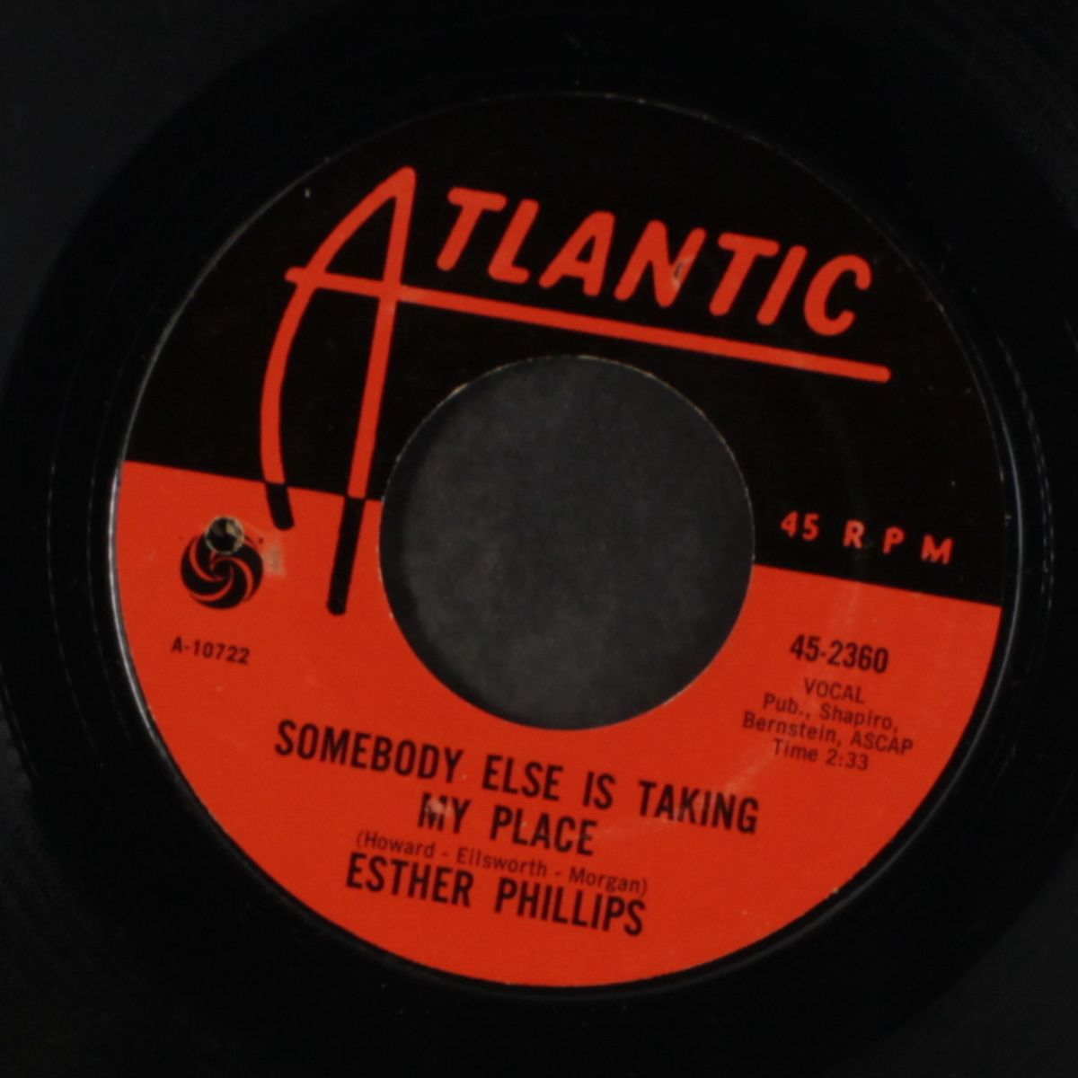 somebody else is taking my place / when love comes to the human race by ESTHER PHILLIPS