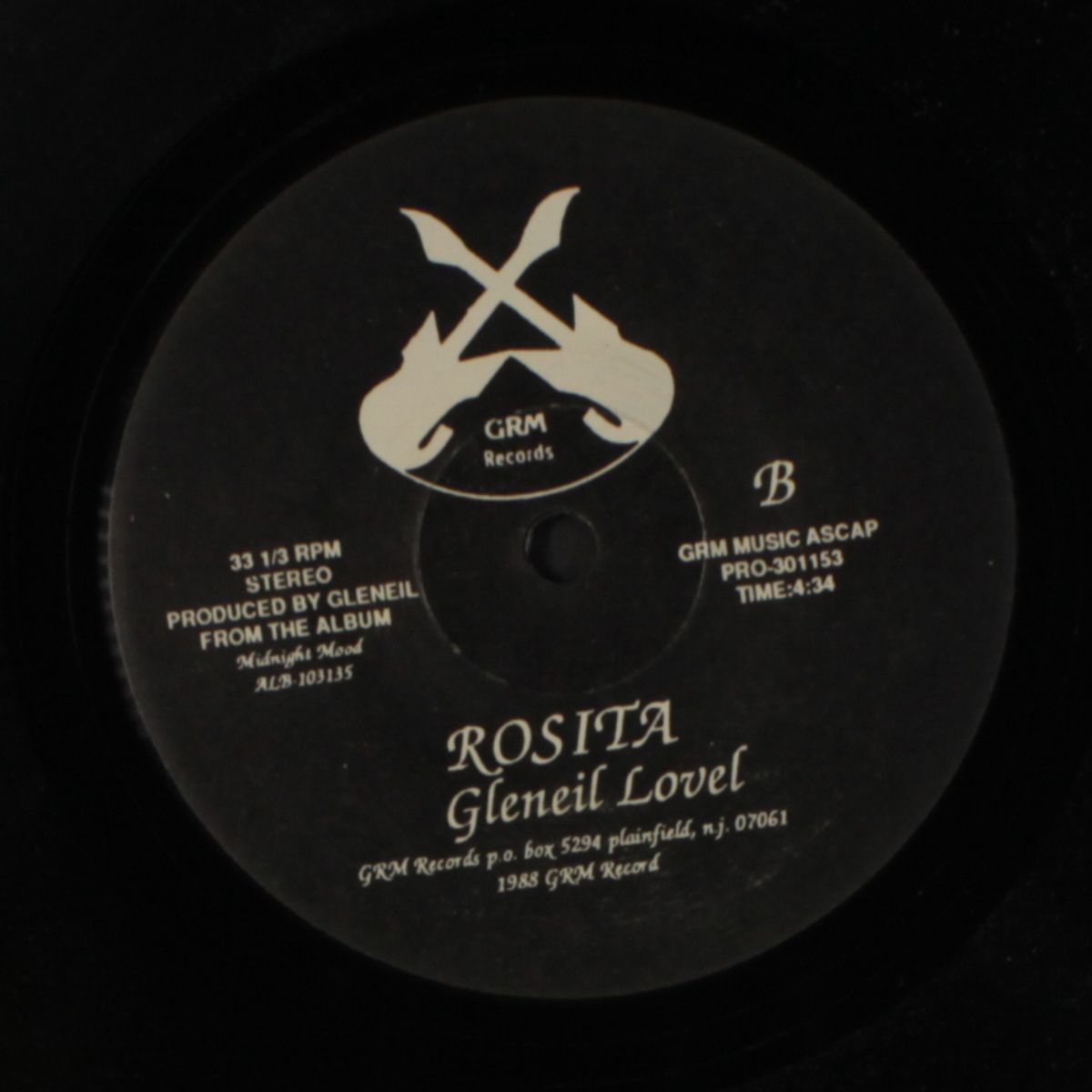 quiet is the storm / rosita by GLENEIL LOVEL