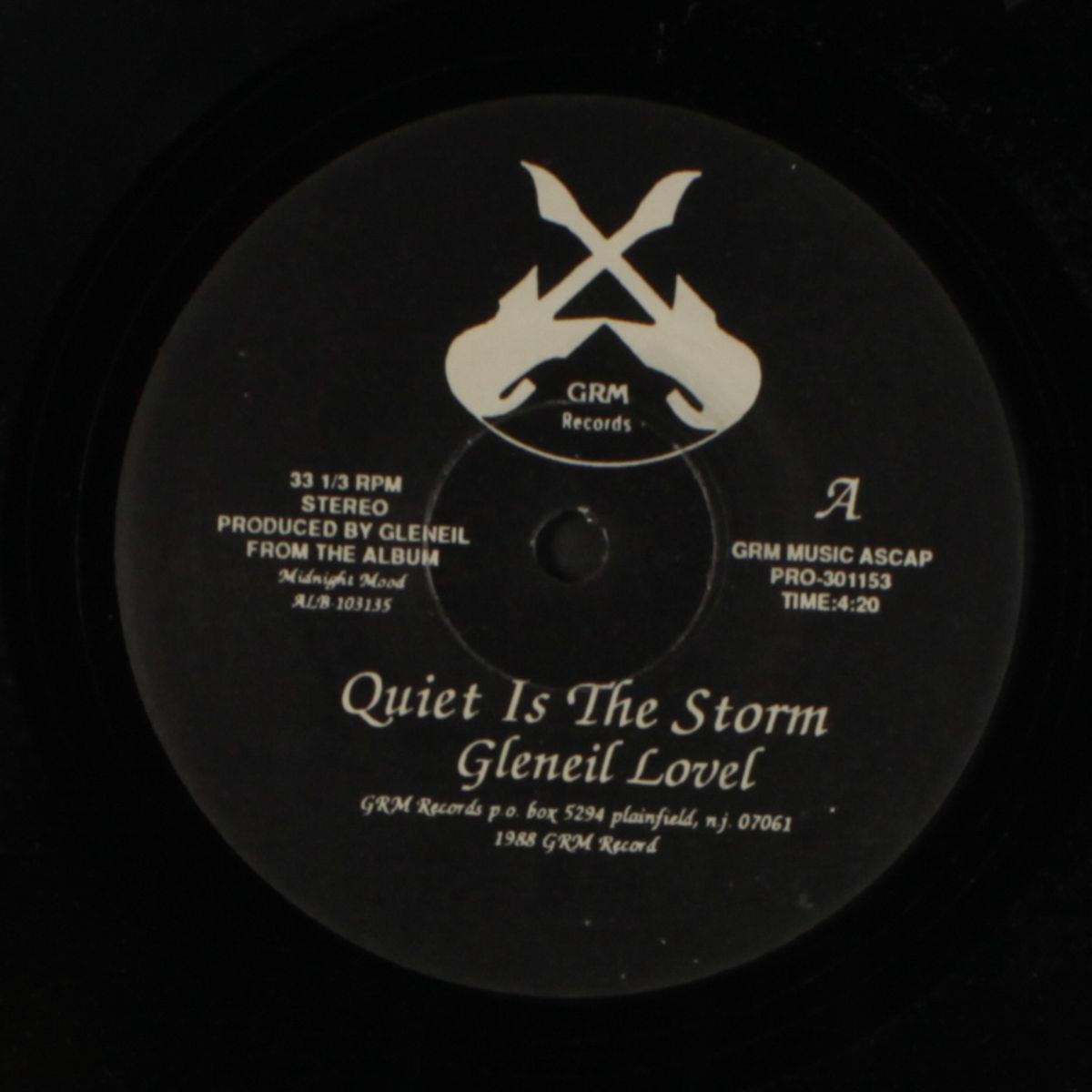 quiet is the storm / rosita by GLENEIL LOVEL