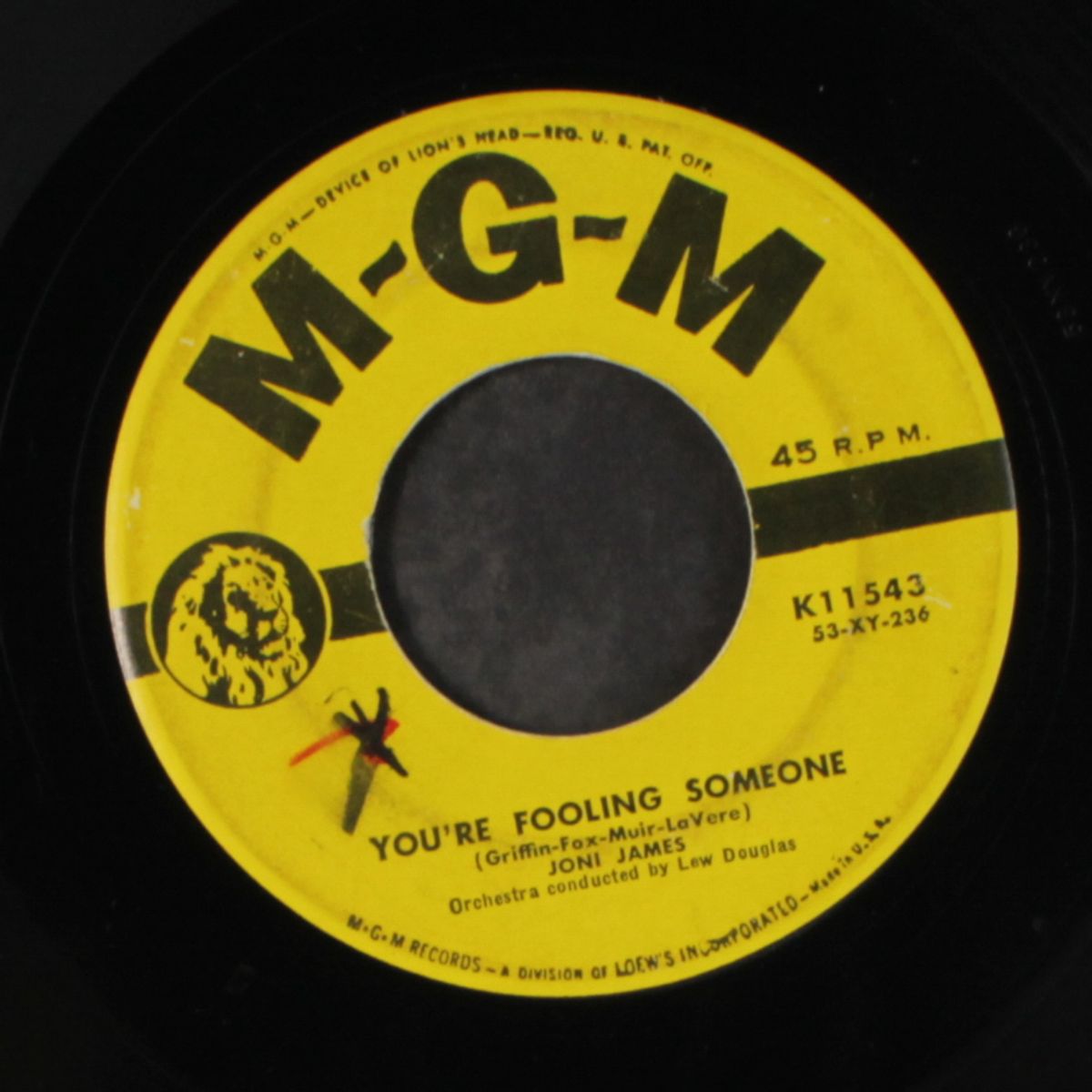 my love, my love / you're fooling someone by JONI JAMES