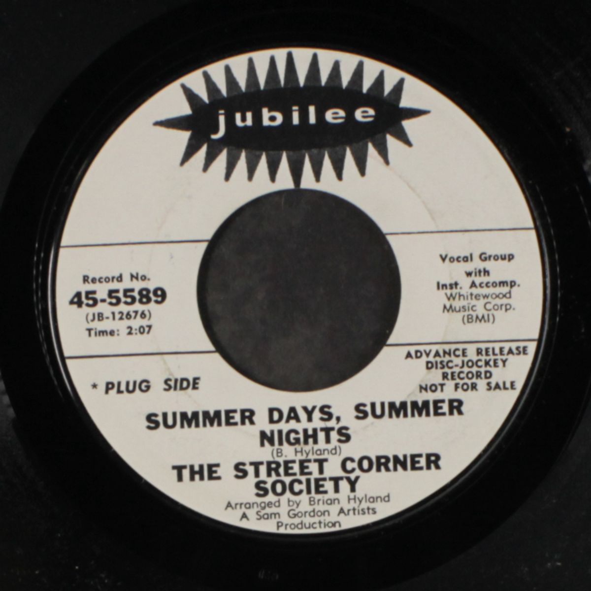 summer days, summer nights / same by STREET CORNER SOCIETY