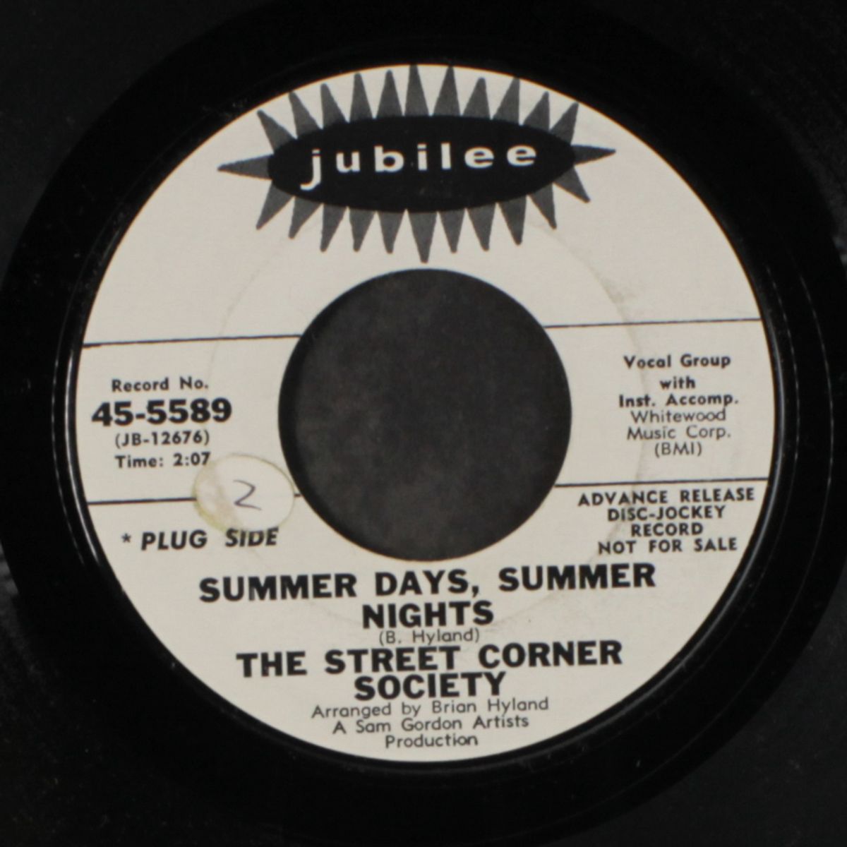 summer days, summer nights / same by STREET CORNER SOCIETY