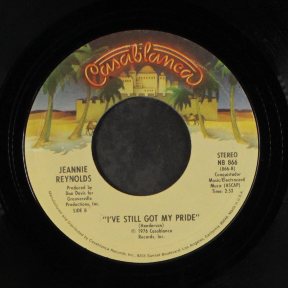 hit and run / i've still got my pride by JEANNIE REYNOLDS