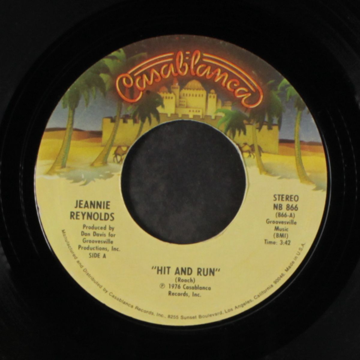 hit and run / i've still got my pride by JEANNIE REYNOLDS