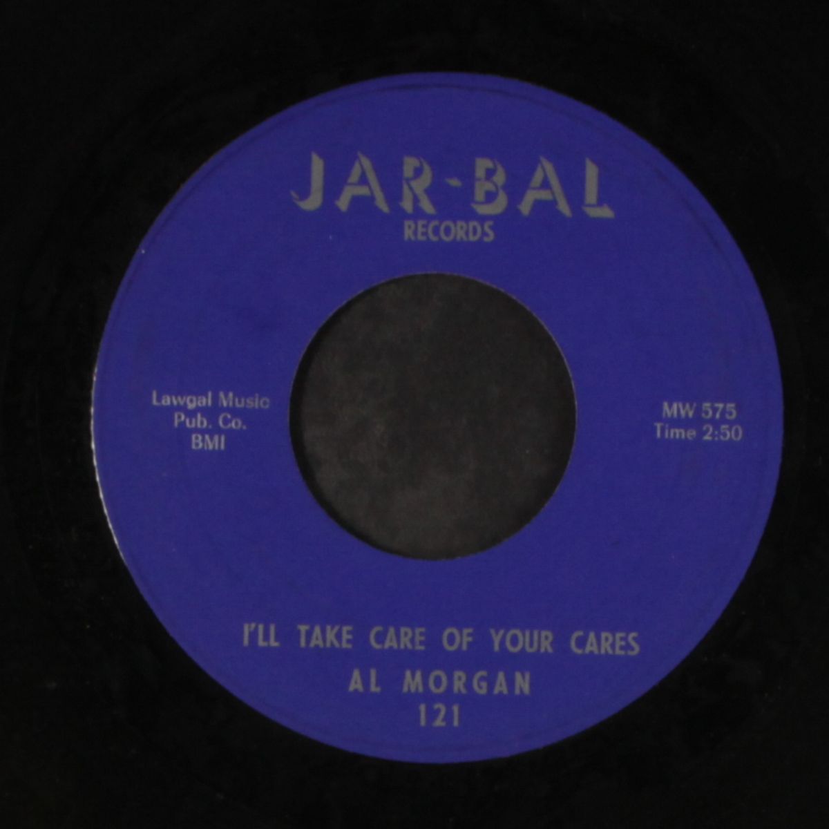 i'll take care of your cares by AL MORGAN