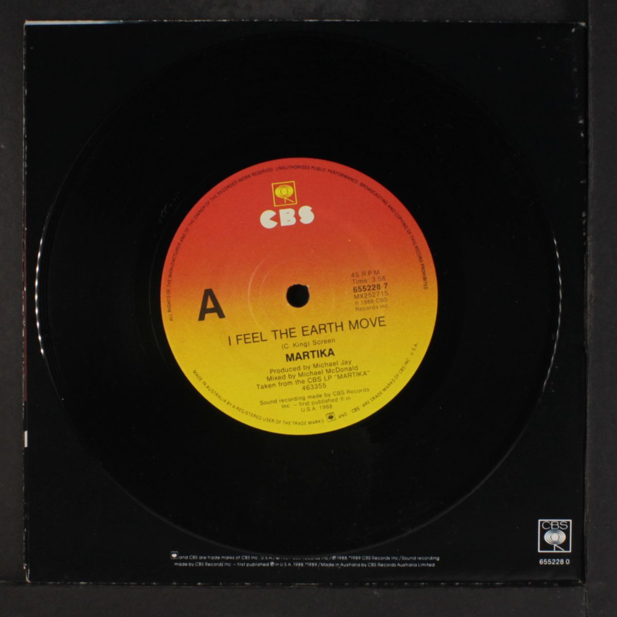i feel the earth move by MARTIKA