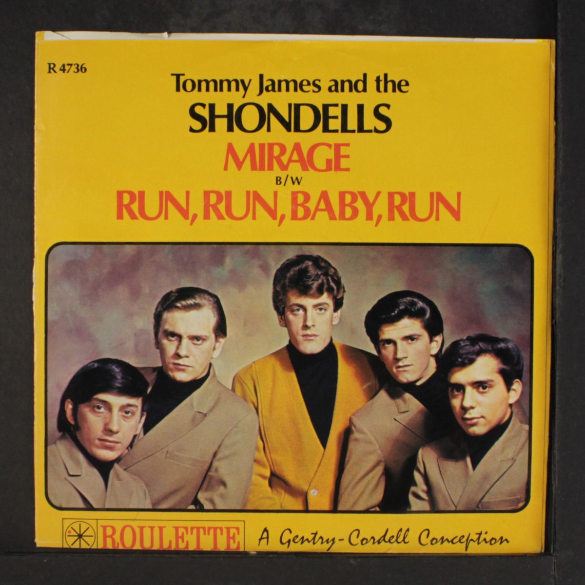 mirage / run, run, run by TOMMY JAMES & SHONDELLS