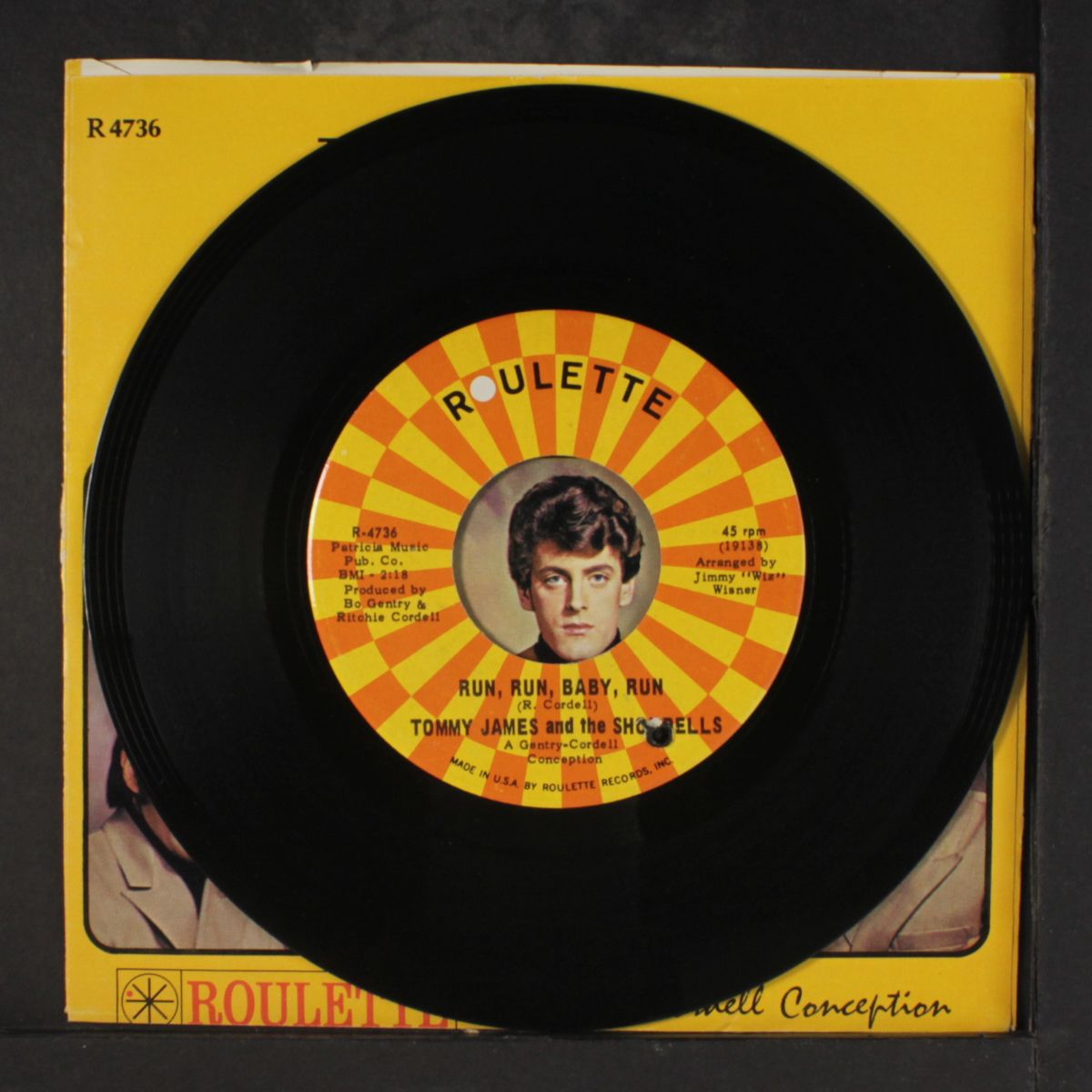 mirage / run, run, run by TOMMY JAMES & SHONDELLS