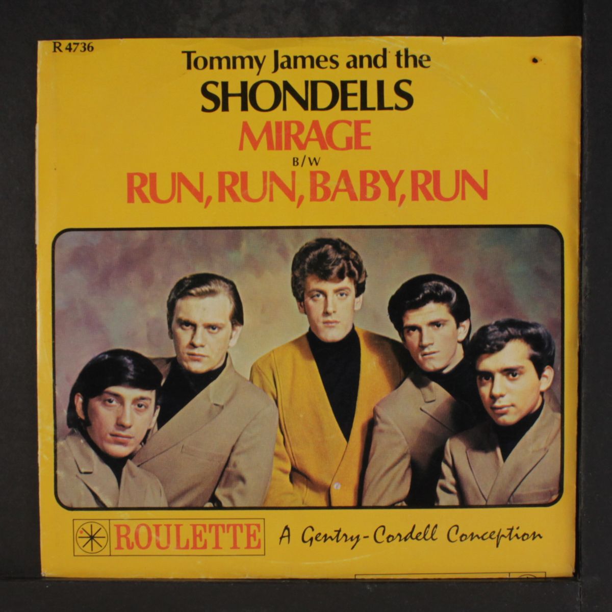 mirage / run, run, run by TOMMY JAMES & SHONDELLS