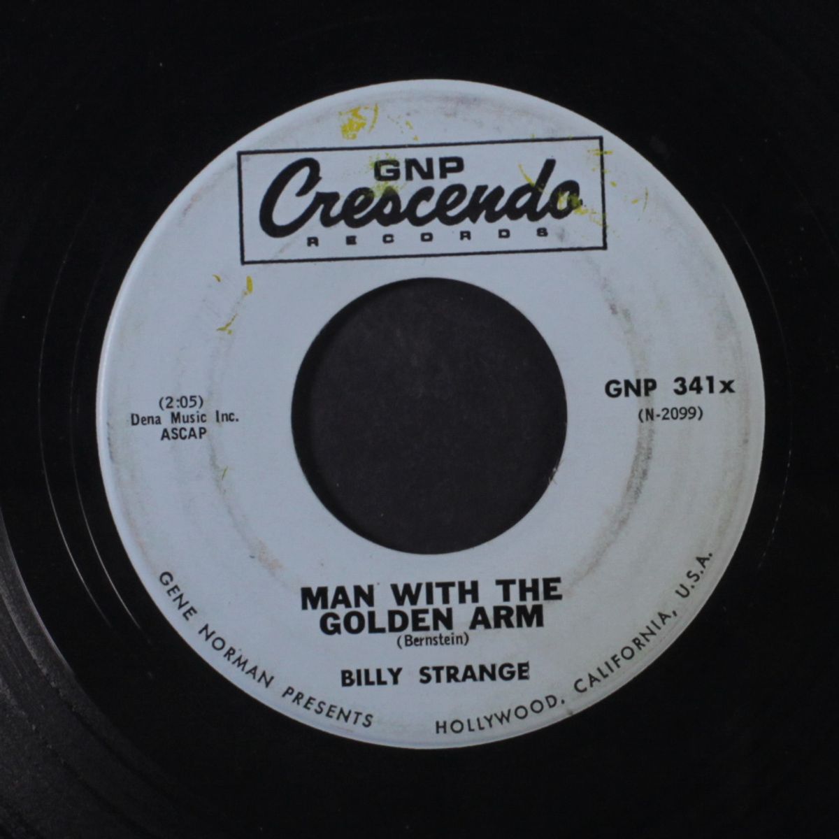 raunchy / man with the golden arm by BILLY STRANGE