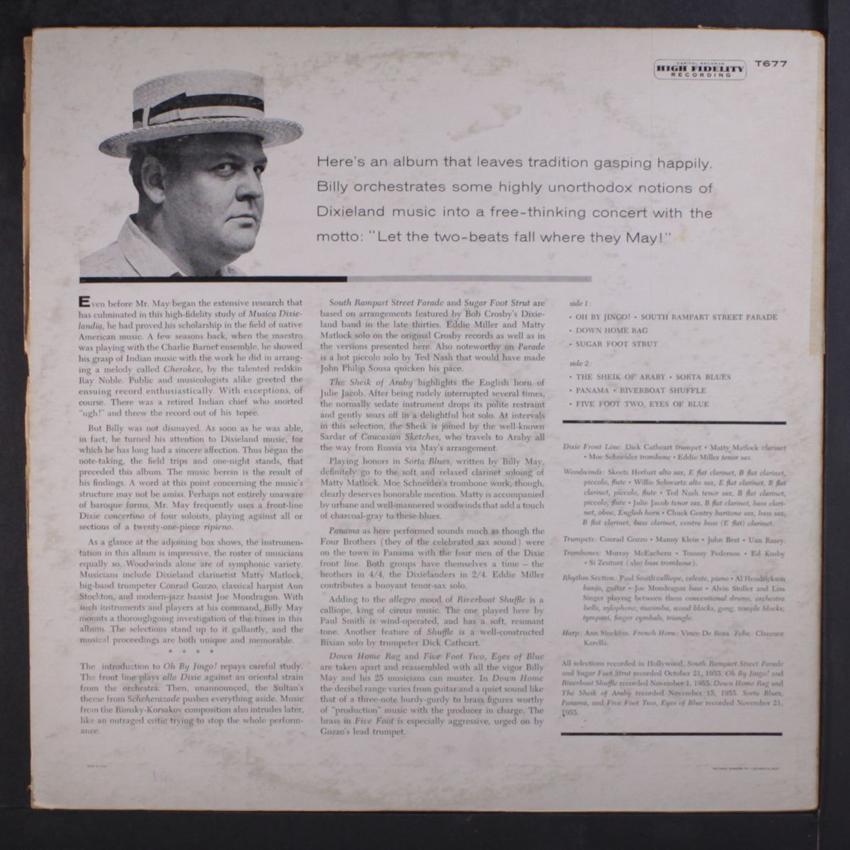 sorta-dixie by BILLY MAY