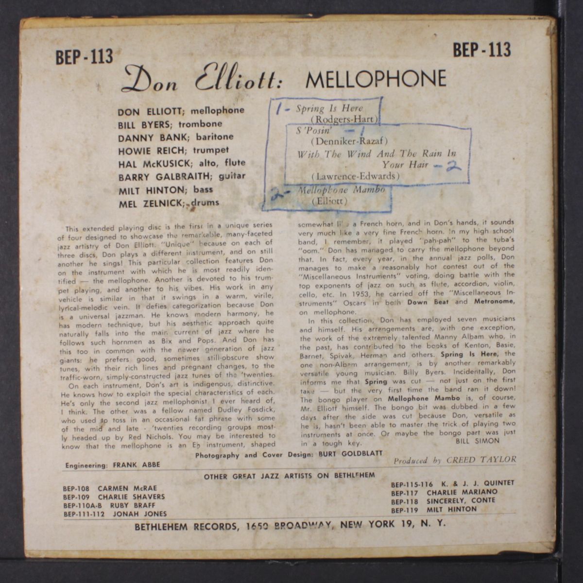 mellophone by DON ELLIOTT