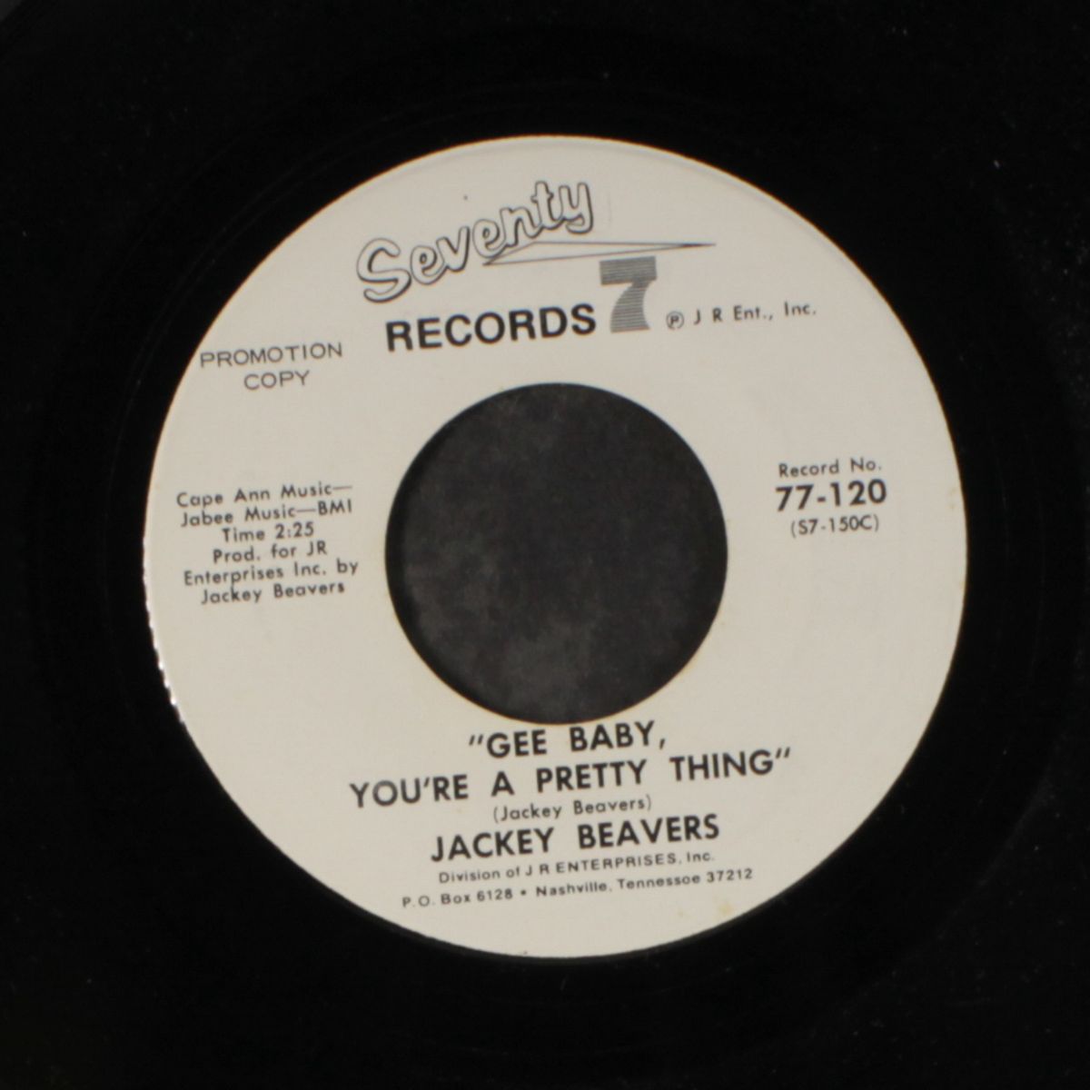 where did i go wrong / gee baby, you're a pretty thing by JACKEY BEAVERS