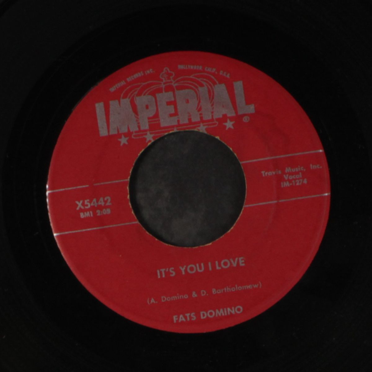 valley of tears / it's you i love by FATS DOMINO