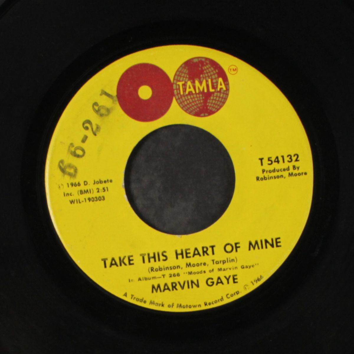 take this heart of mine / need your loving (want you back) by MARVIN GAYE