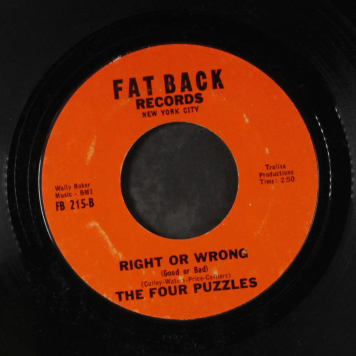 especially for you baby / right or wrong by FOUR PUZZLES