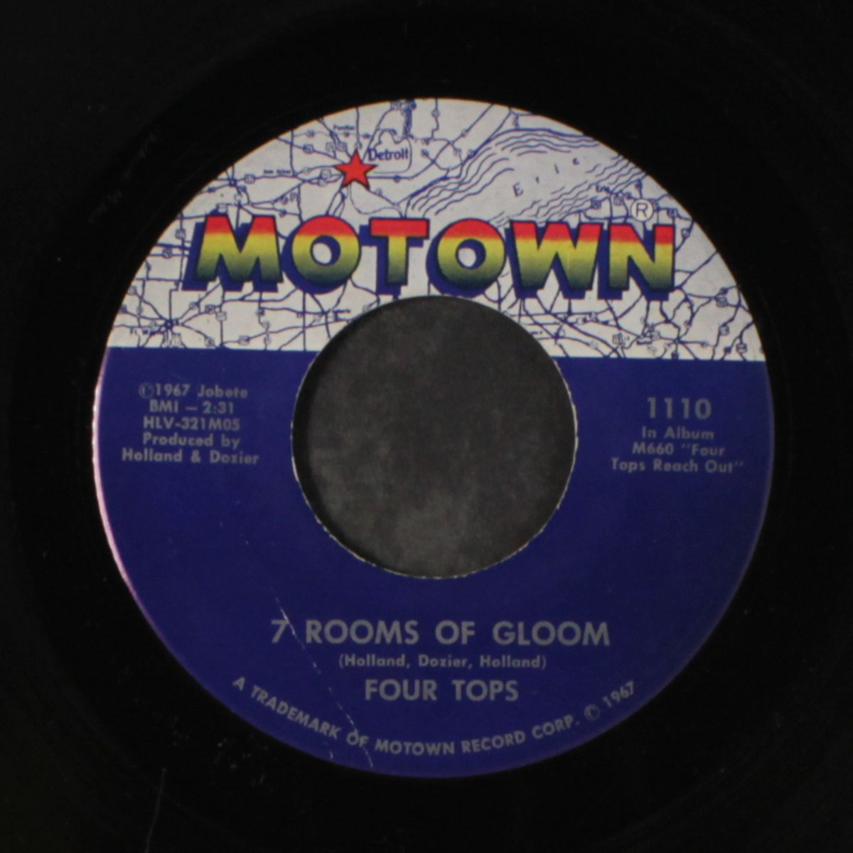 7-rooms of gloom / i'll turn to stone by FOUR TOPS