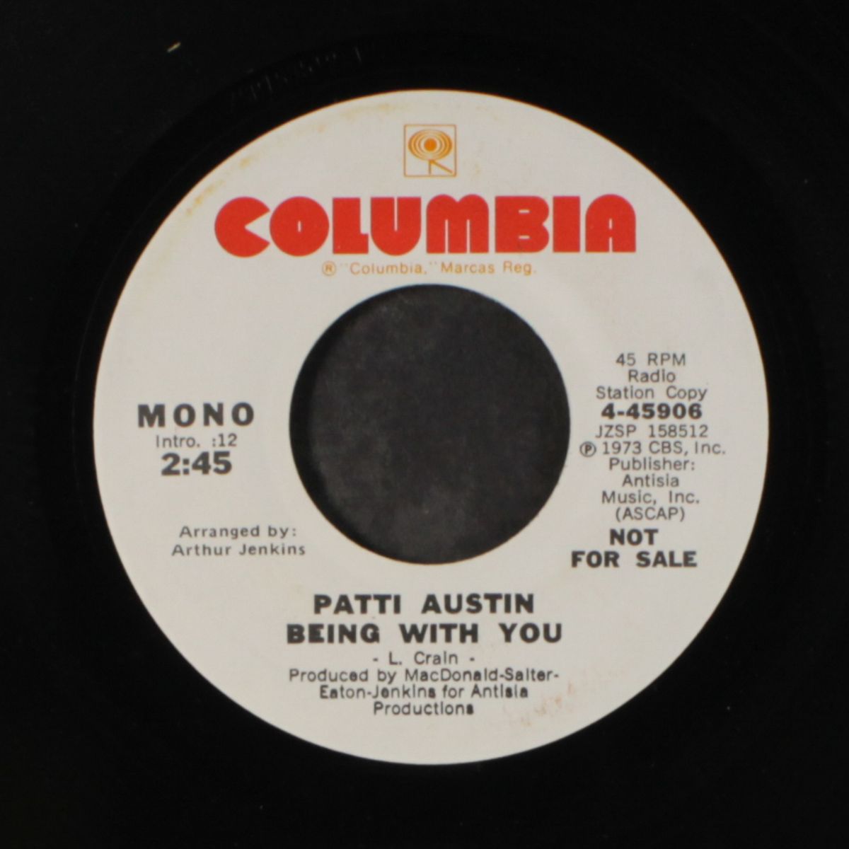 being with you / mono by PATTI AUSTIN