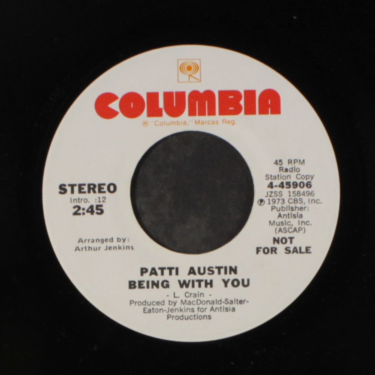 being with you / mono by PATTI AUSTIN