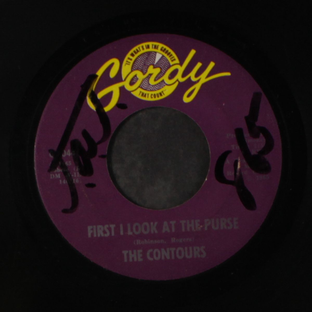 first i look at the purse / searching for a girl by CONTOURS