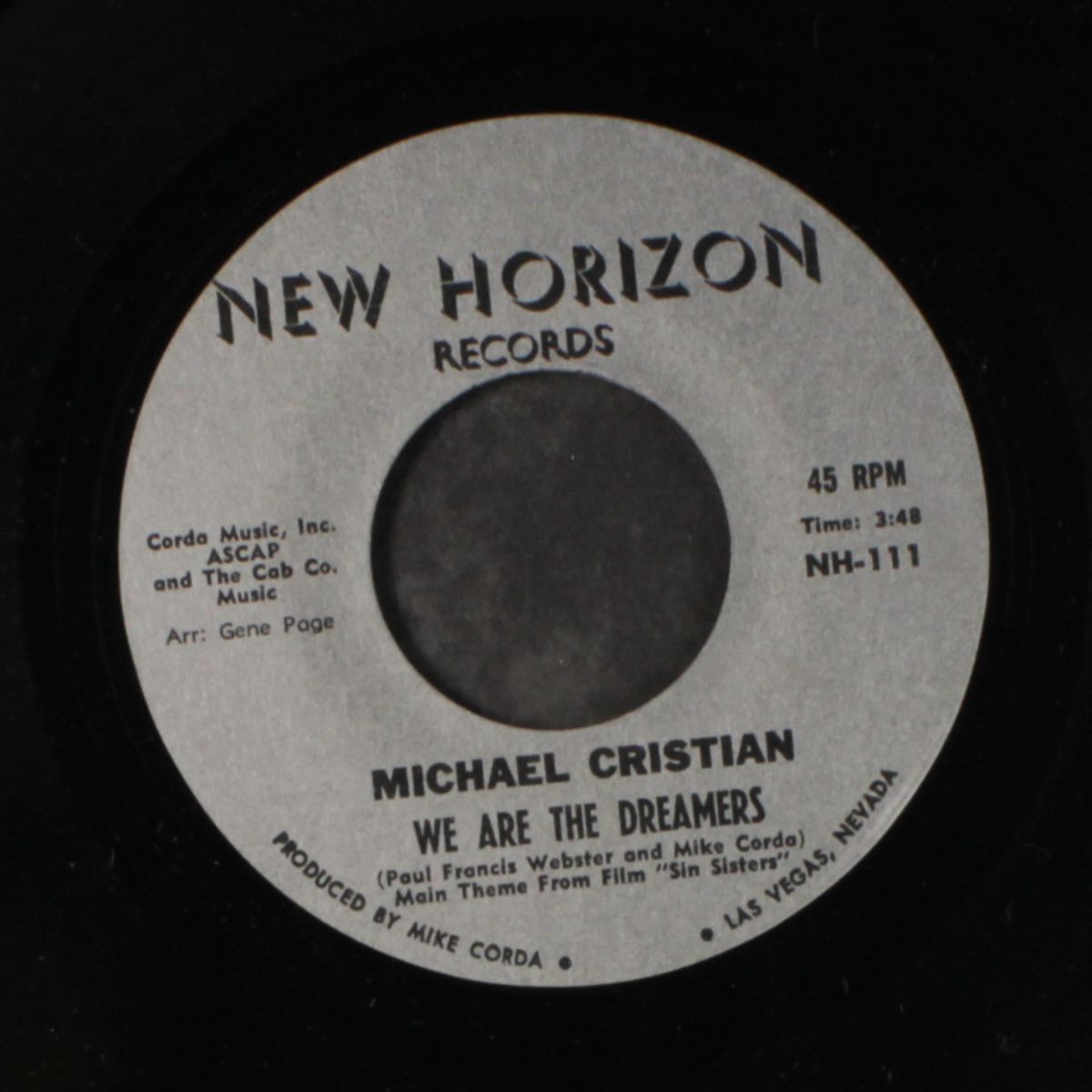 thanks to thee / we are the dreamers by MICHAEL CHRISTIAN