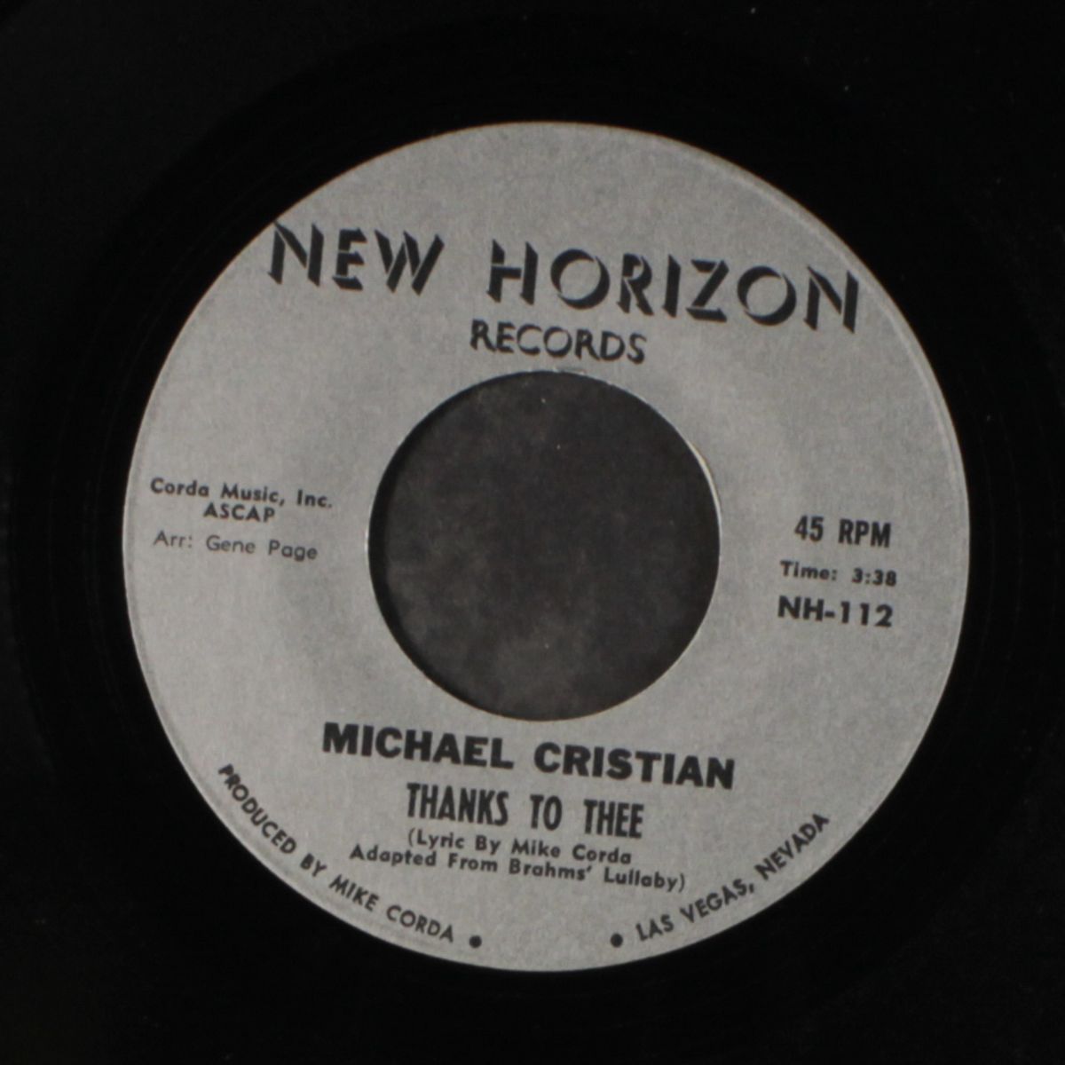 thanks to thee / we are the dreamers by MICHAEL CHRISTIAN