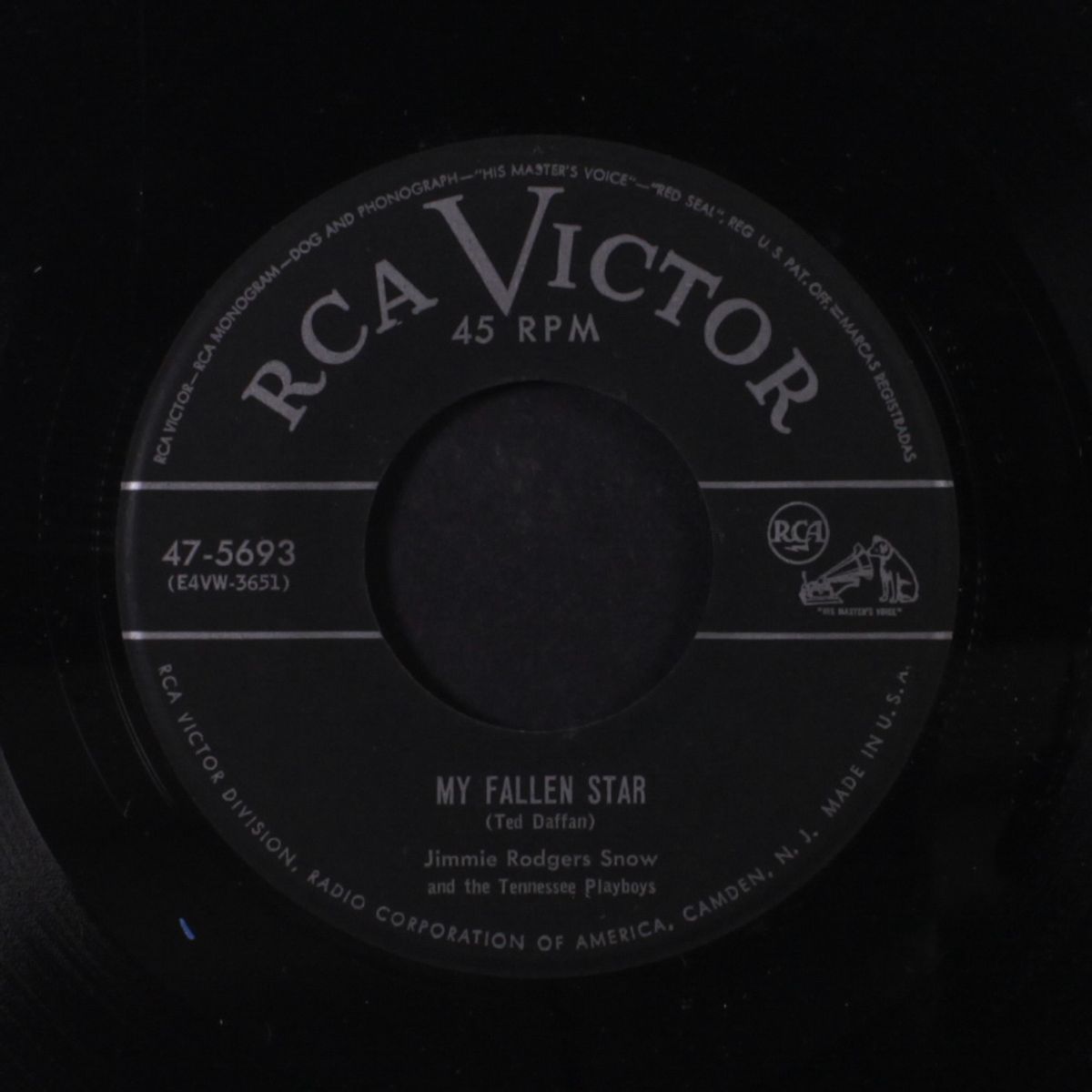 my fallen star / well whadaya know!! by JIMMIE RODGERS SNOW