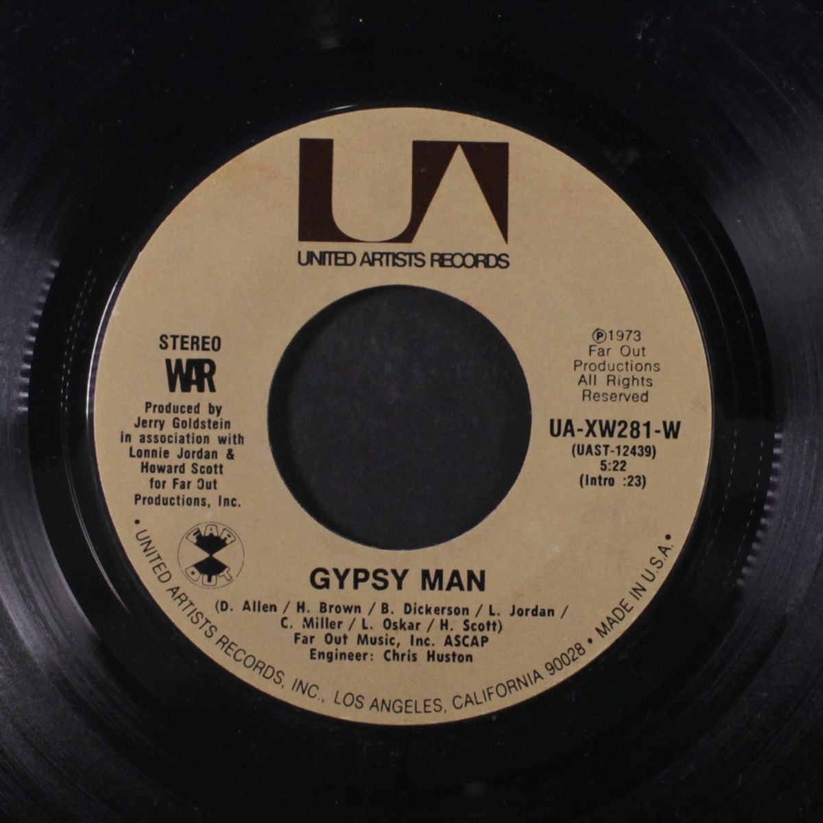 gypsy man / deliver the word by WAR