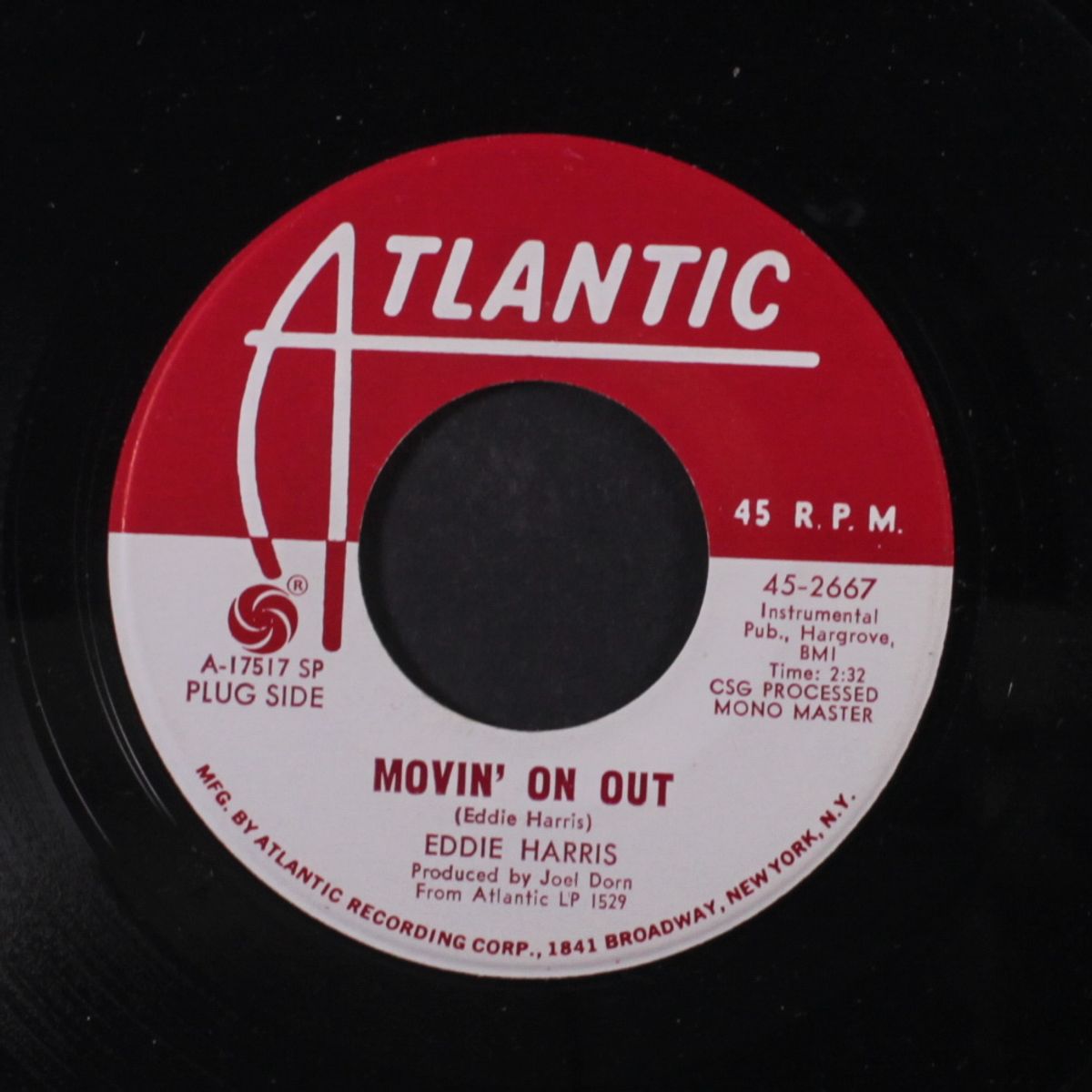 funky doo / movin' on out by EDDIE HARRIS