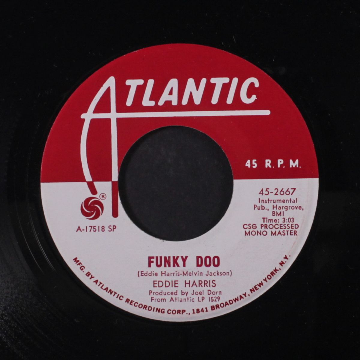 funky doo / movin' on out by EDDIE HARRIS
