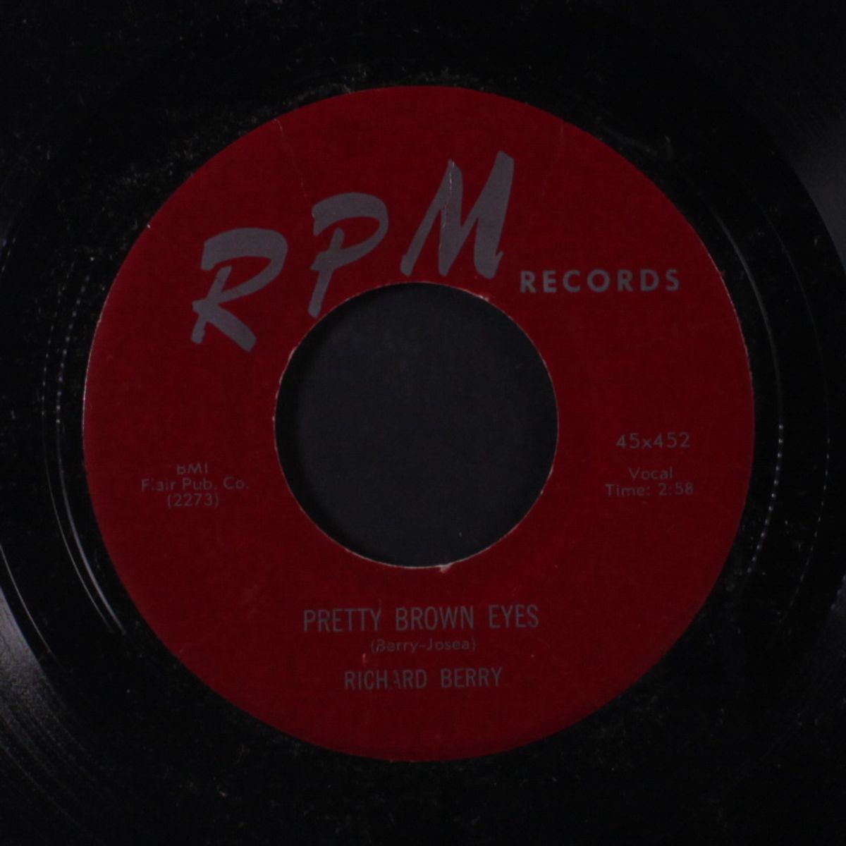 i am bewildered / pretty brown eyes by RICHARD BERRY