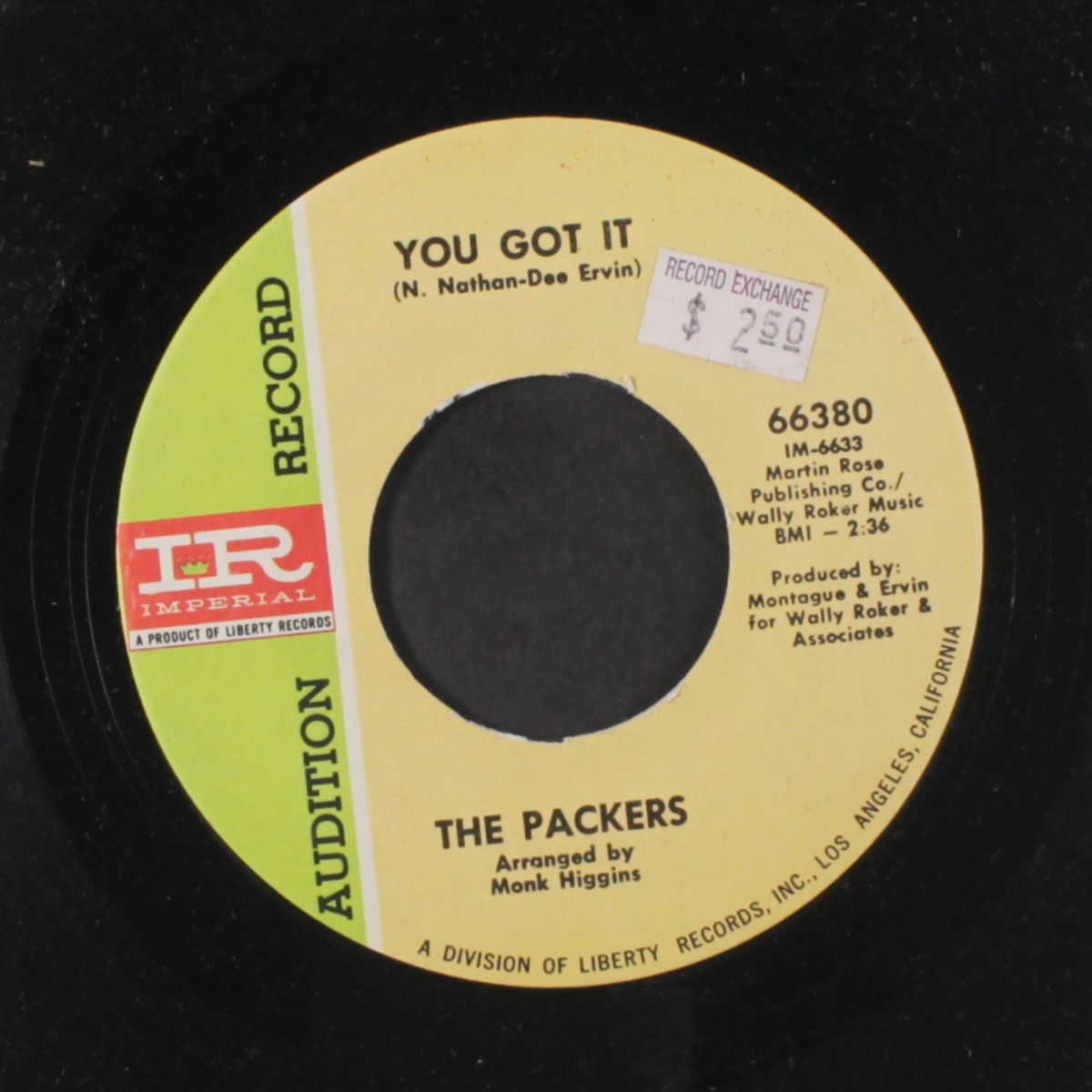 you got it / packin' it in by PACKERS