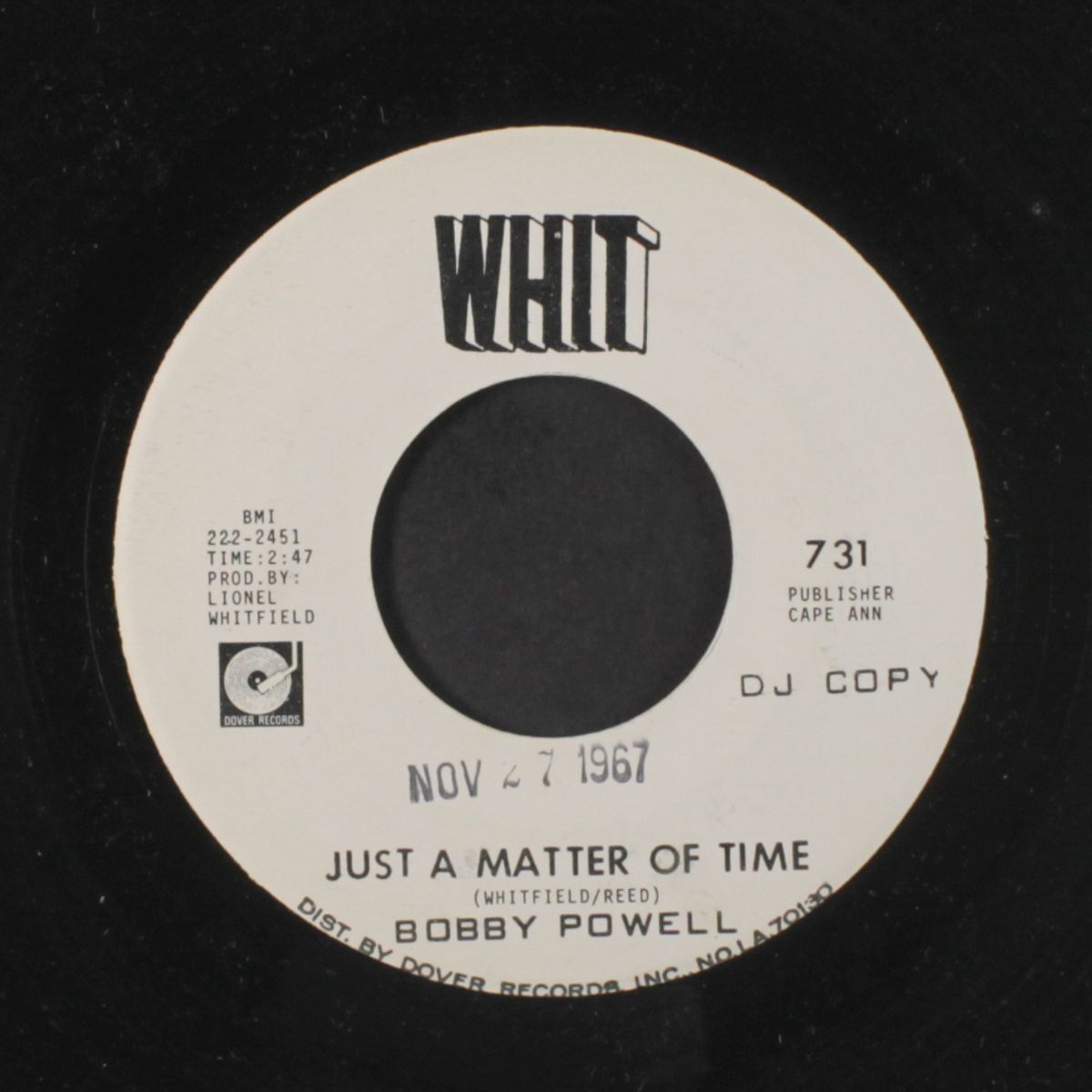 just a matter of time / question by BOBBY POWELL