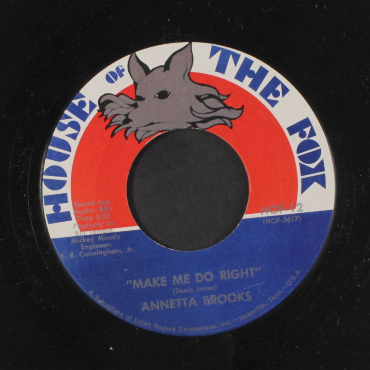 slip around / make me do right by BILLY COX & ANNETTA BROOKS
