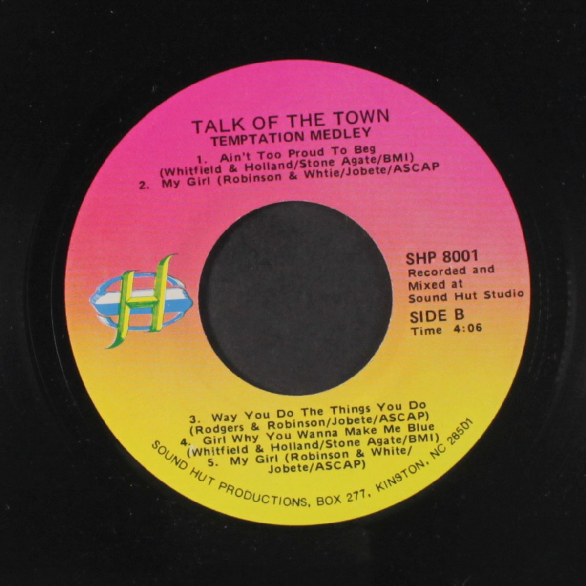 dancing the whole night thru / temptations medley by TALK OF THE TOWN