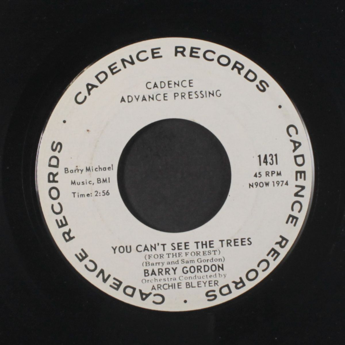 you can't lie to a liar / you can't see the trees by BARRY GORDON