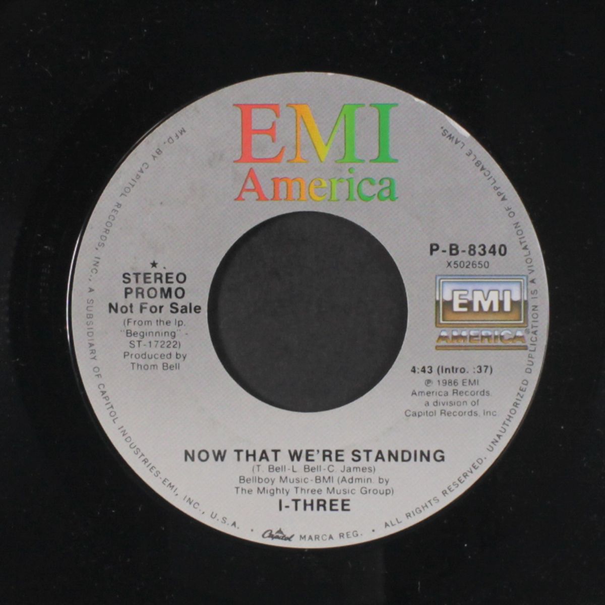 now that we're standing / same by I-THREE