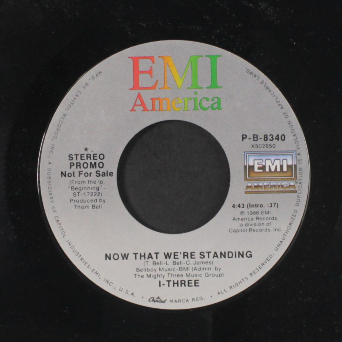 now that we're standing / same by I-THREE