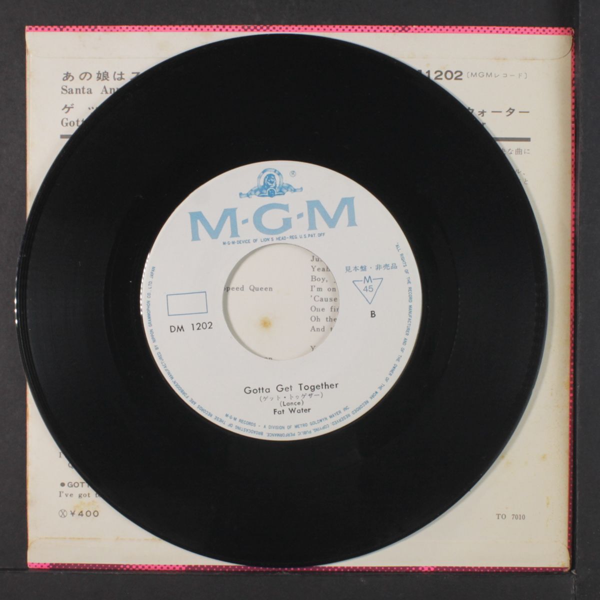 santa anna speed queen / gotta get together by FAT WATER