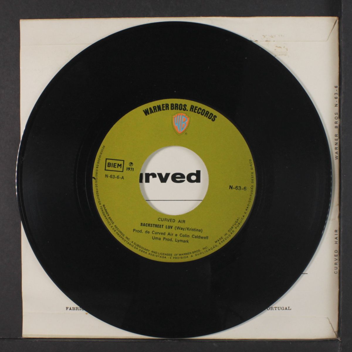 back street luv / everdance by CURVED AIR