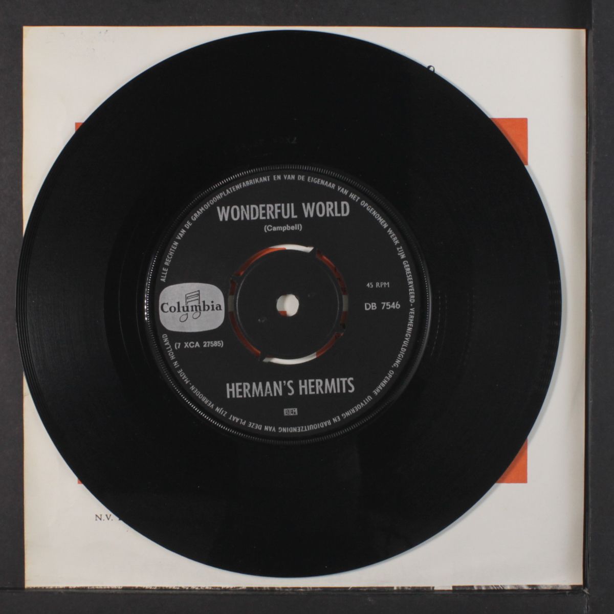 wonderful world / dream on by HERMAN'S HERMITS